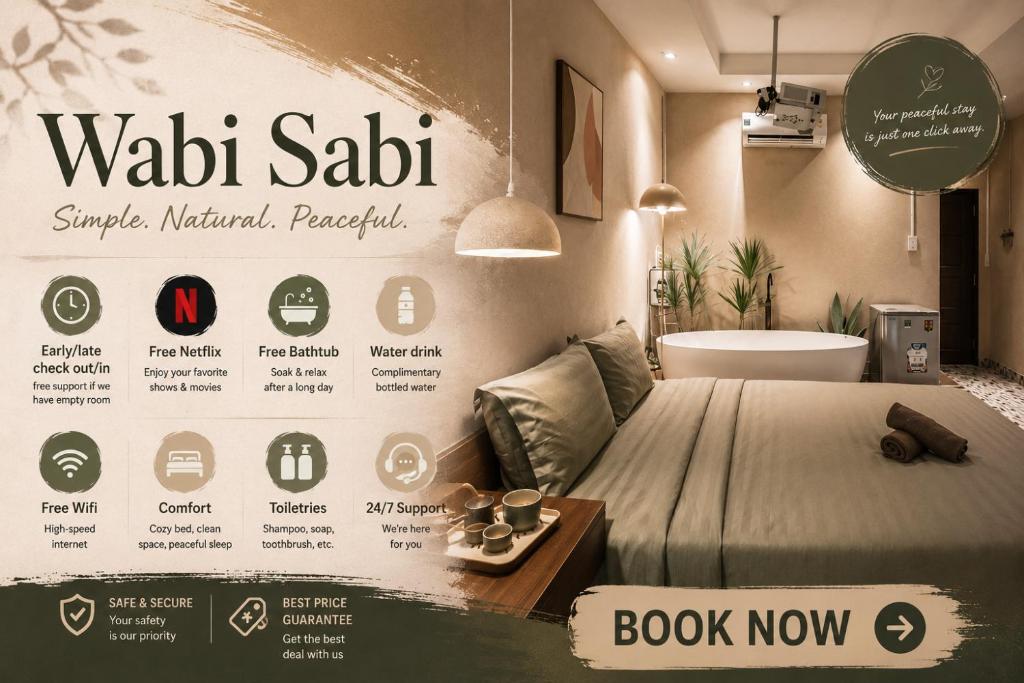 Wabi Sabi Saigon Hideout - Netflix & Bathtub District 1 – Ho Chi Minh City