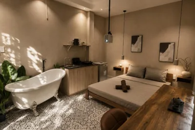 Wabi Sabi Saigon Hideout - Netflix & Bathtub District 1 – Fotos 7